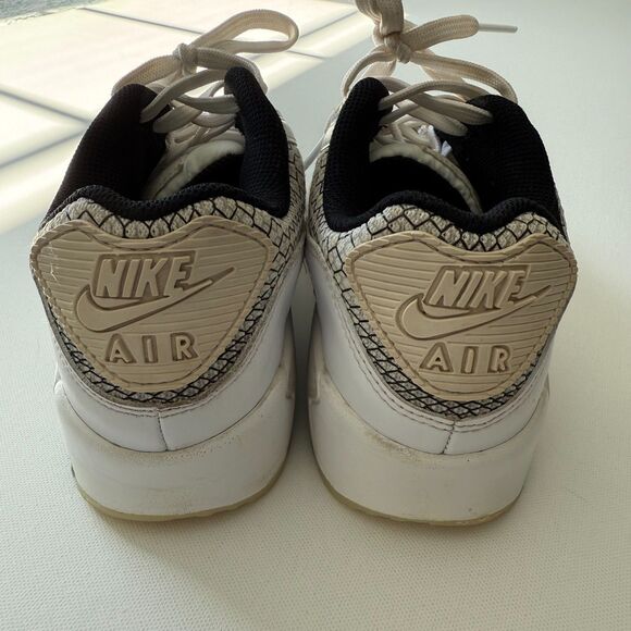 Nike Air Max 90 SE 2 GS White Glacier Ice Size 7Y Boys Big Kid Shoes, Running - Picture 11 of 14